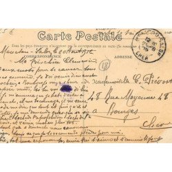 MENETOU-SALON : la place, coté nord - tres bon etat