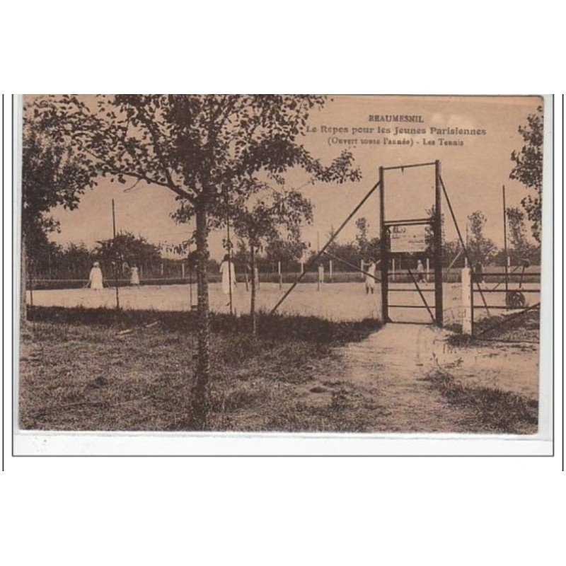 BEAUMESNIL - les tennis - très bon état