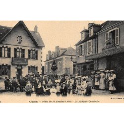 CULAN : place de la grande-croix, la fanfare culanaise - tres bon etat