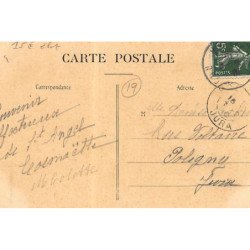 SAINT-ANGEL : eglise et rue principale - etat