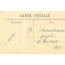 EYGURANDE : eglise et place - tres bon etat