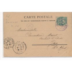 CORTE : battage du blé - tres bon etat