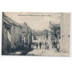 MARSANNAY-le-BOIS : rue principale - tres bon etat