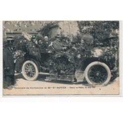 BRAZEY-en-PLEINE : souvenir du centenaire de Mme Vve Royer 24 aout 1909 - tres bon etat