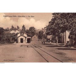 PRECY-sous-THIL : la gare - tres bon etat