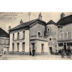 RECEY-sur-OURGE : vue de la poste - tres bon etat