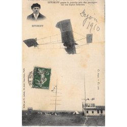 COTE D'OR : grande semaine d'aviation souvenir, EFFIMOFF gagne le premier prix - tres bon etat