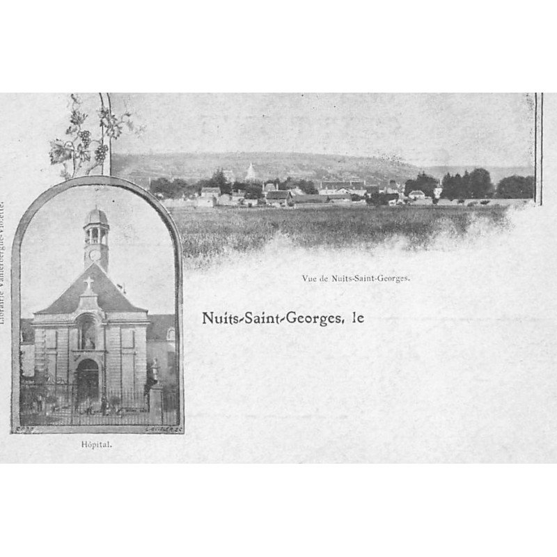 NUITS-SAINT-GEORGES : hopital, vue generale - tres bon etat