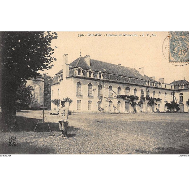 MONTCULOT : château de montculot, photographe - tres bon etat