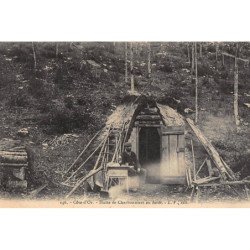 COTE D'OR : hutte de charbonniers en forêt - tres bon etat