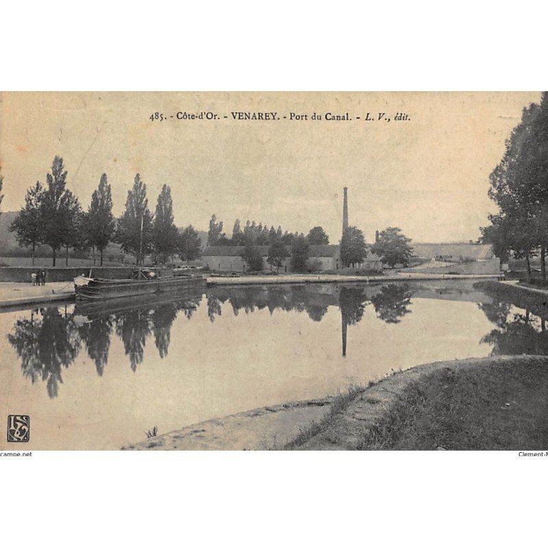 VENAREY : port du canal - tres bon etat