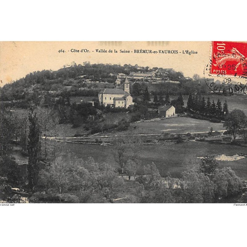 BREMUR-et-VAUROIS : vallée de la seine - tres bon etat