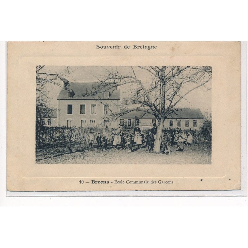 BROONS : école communale des garcons - tres bon etat