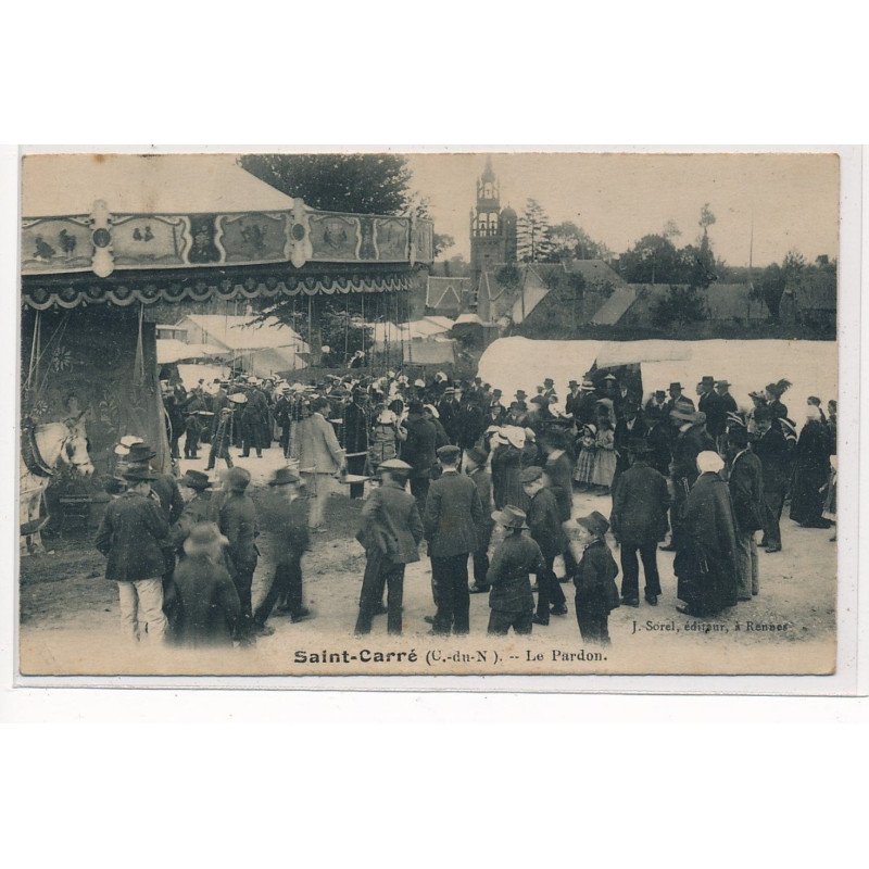 SAINT-CARRE : le pardon, lanvellec, manege - etat