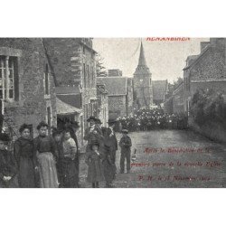 HENHANBIHEN : apres la benediction de la premiere pierre de la nouvelle eglise - etat