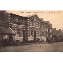 PLELO : mairie et bureau de poste T. et T. - tres bon etat