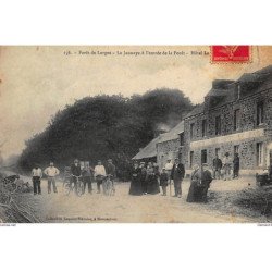LORGES : la jaunaye à l'entrée de la foret, hotel le bas - etat