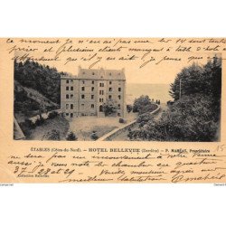 ETABLES : hotel bellevue, P. Maheas, proprietaire - etat