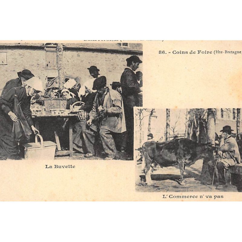 COTE DU NORD : la buvette, l'commerce n'va pas, coins de foire - tres bon etat COTE DU NORD : la buvette, l'commerce n'va pas, coins de foire - tres bon etat
