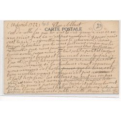 CONCARNEAU : la procession à concarneau, eglise - tres bon etat