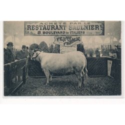 PARIS : concours agricole, acheté par le restaurant saulnier 8 boulevard des italiens, prix d'honneur - tres bon etat