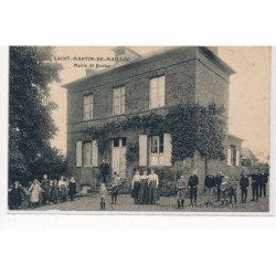 SAINT-MARTIN-de-MAILLOC : mairie et ecole - tres bon etat