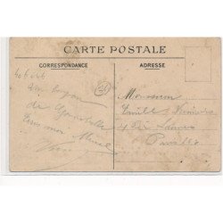 GONNEVILLE-sur-MERVILLE : sortie d'église - etat