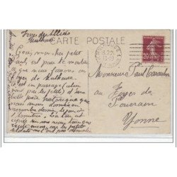 MULHOUSE : carte photo des fêtes de l' Armistice au Foyer du Soldat en 1918 - très bon état