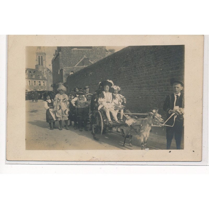 SARTILLY : fete, attelage à chevre - tres bon etat