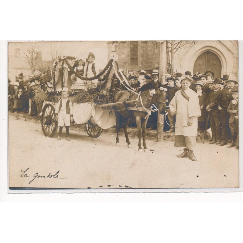 SARTILLY : la gondole, attelage - tres bon etat