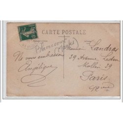MANTES - BLAMECOURT (a vérifier) - carte photo  de l'épicerie BENARD - très bon état