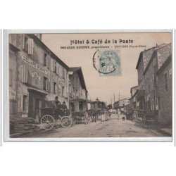 SAINT DIER : hôtel et café de la Poste (attelages)  - très bon état