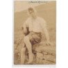 PYRENEE-ATLANTIQUE : photo artistique de femme vers 1910 - tres bon etat
