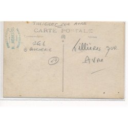 TILLIERES-sur-AVRE : boucherie, A. Buisson - tres bon etat