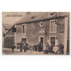JOUE-en-CHARNIE : l'hotel du cheval blanc - etat