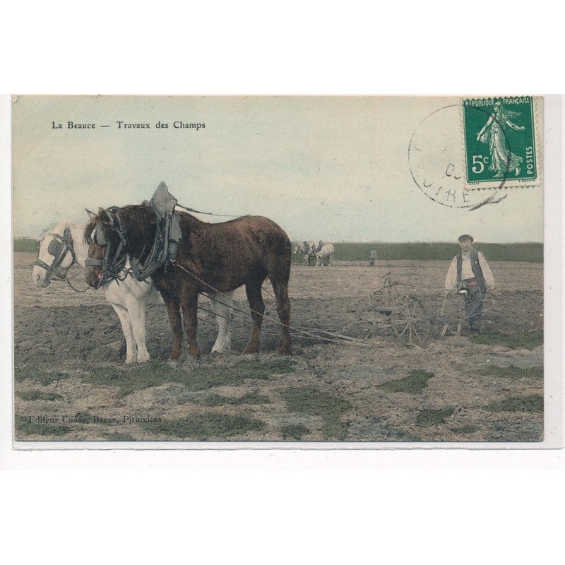 LA BEAUCE : travaux des champs - tres bon etat