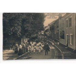 SAINT-SEVER-sur-ADOUR : fete de l'union des patronages des landes le defilé, rue pontix - tres bon etat