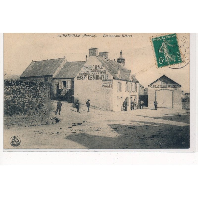 AUDERVILLE : restaurant hébert - tres bon etat