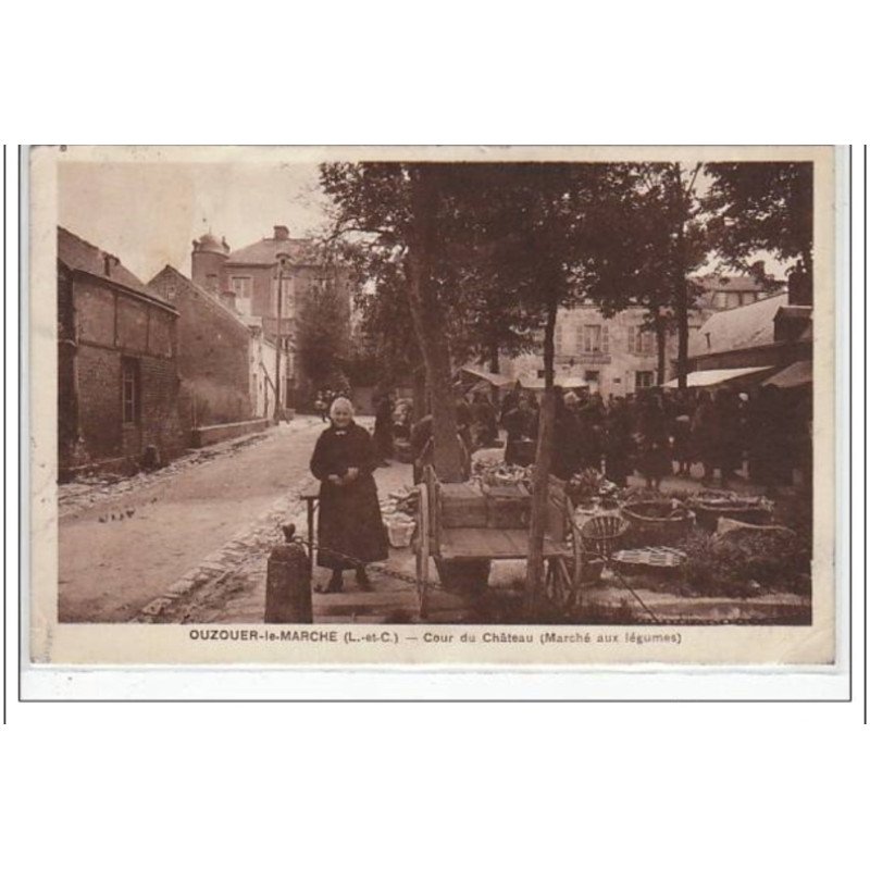 OUZOUER LE MARCHE - bon état (un coin plié)