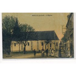 POILLY : l'église, toillée - tres bon etat