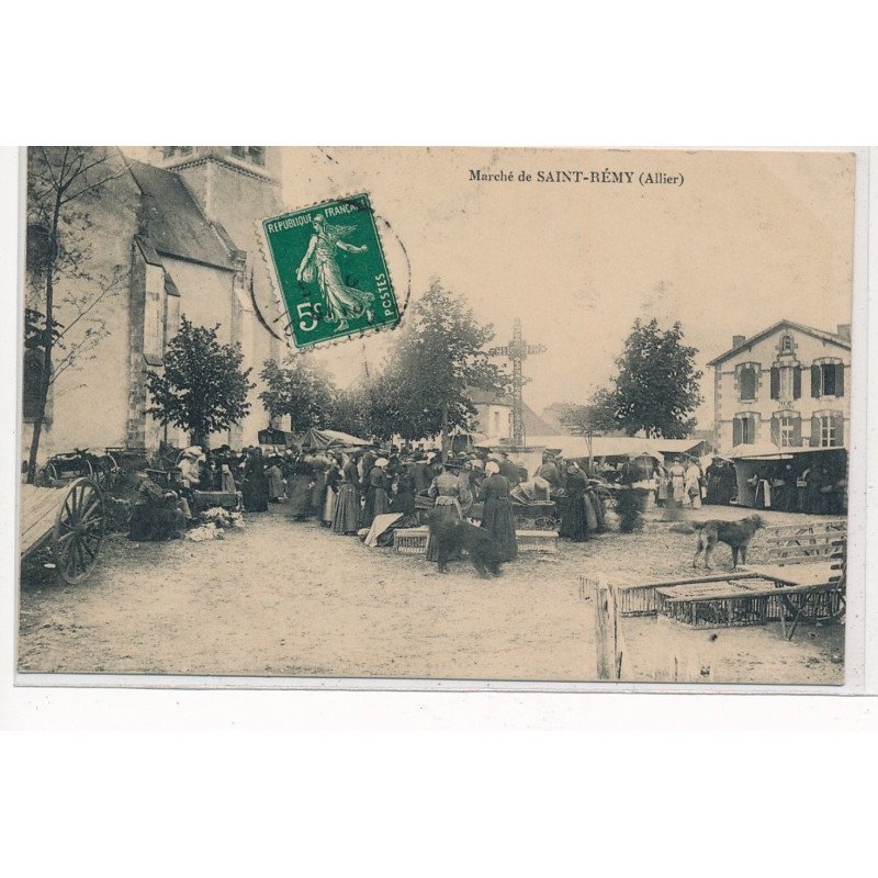SAINT-REMY : marché de saint-remy - tres bon etat