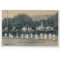 BELLIGNAT : la compagnie des sapeurs-pompiers (petite tenue) - tres bon etat