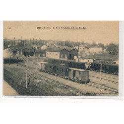 JASSANS : la gare du chemin de fer du sud-est - etat