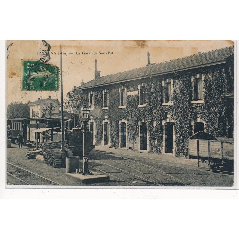 JASSANS : la gare du sud-est - etat