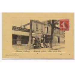 SOISSONS : hotel du nord, place de la gare - tres bon etat