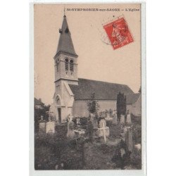 ST-SYMPHORIEN-SUR-SAONE : l'eglise - tres bon etat