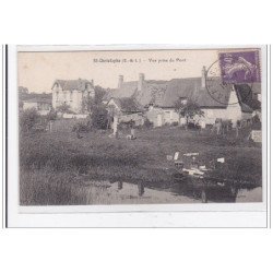 St-CHRISTOPHE : vue prise du pont - tres bon etat