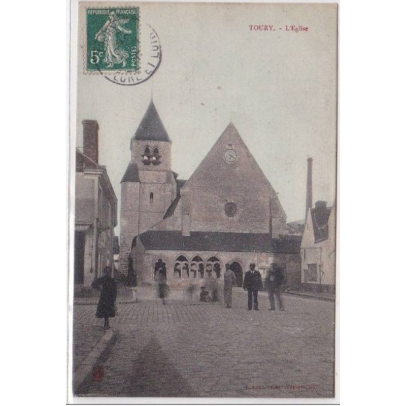 TOURY : l'eglise - tres bon etat