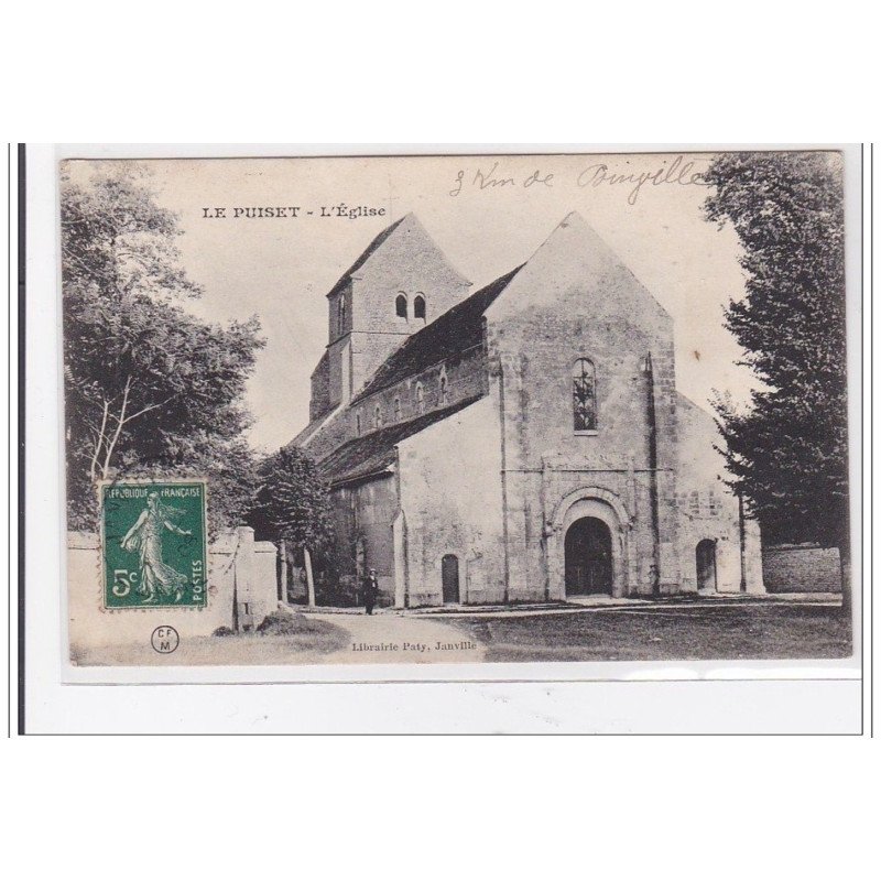 LE PUISET : l'eglise - tres bon etat