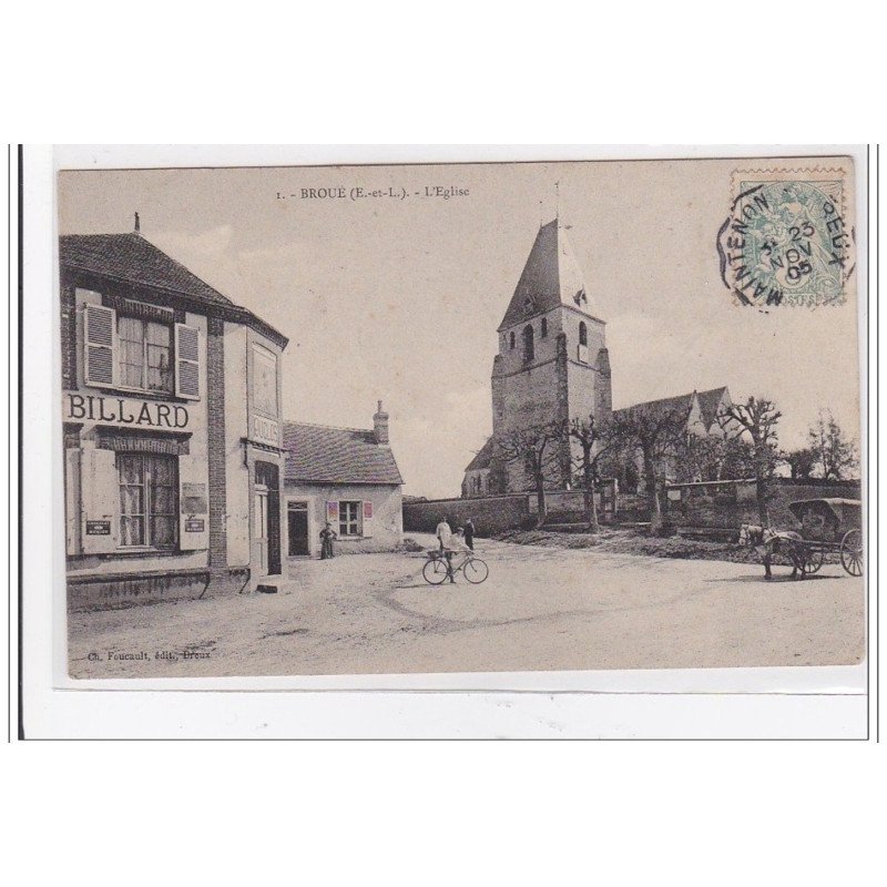BROUE : l'eglise - tres bon etat